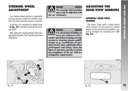 2003-2005 Alfa Romeo 156 Owner's Manual | English