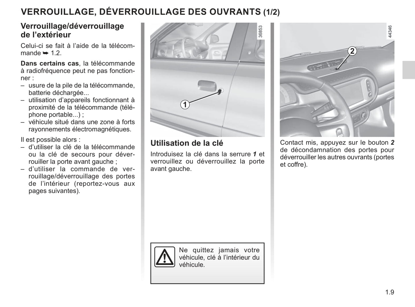 2019-2020 Renault Twingo Gebruikershandleiding | Frans