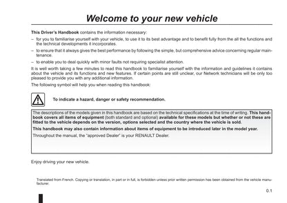 2015-2016 Renault Scénic Gebruikershandleiding | Engels