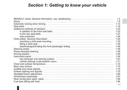 2015-2016 Renault Scénic Owner's Manual | English
