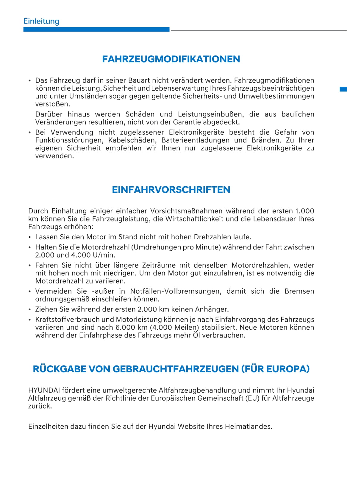 2021-2022 Hyundai i20 N Owner's Manual | German