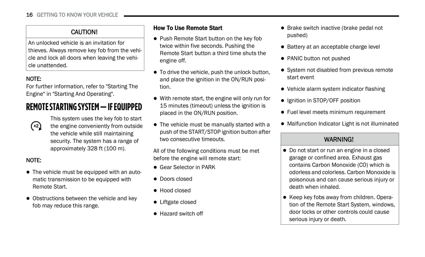 2020 Jeep Renegade Owner's Manual | English