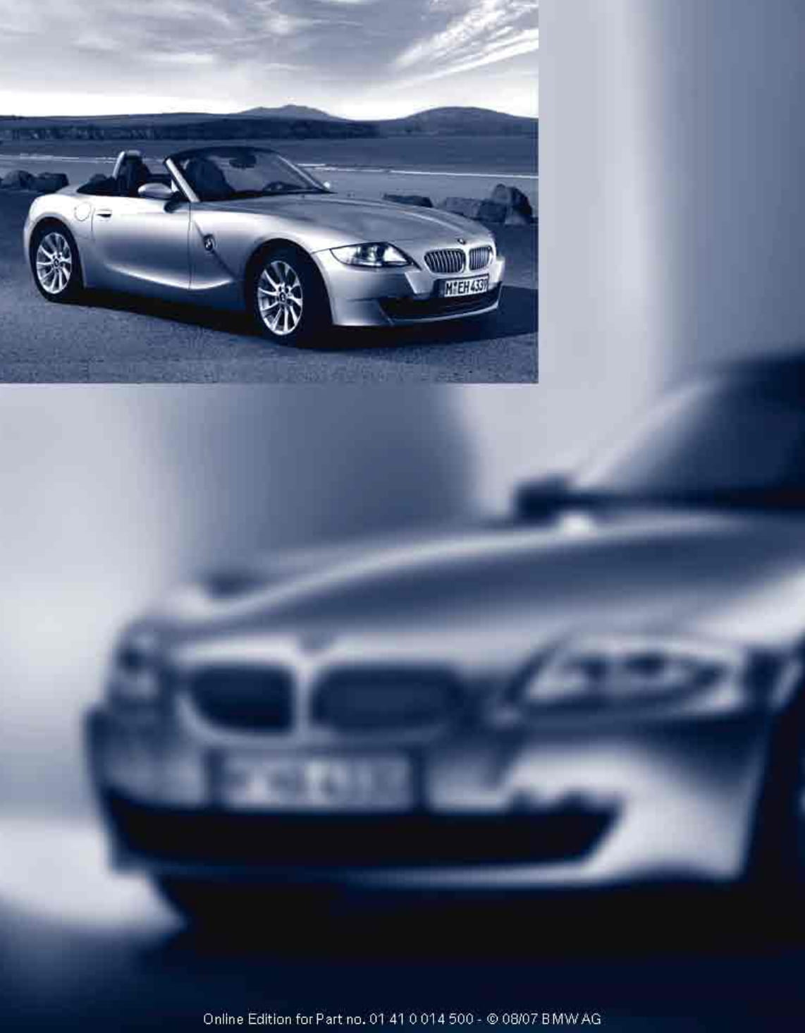 2008 BMW Z4 Bedienungsanleitung | Englisch
