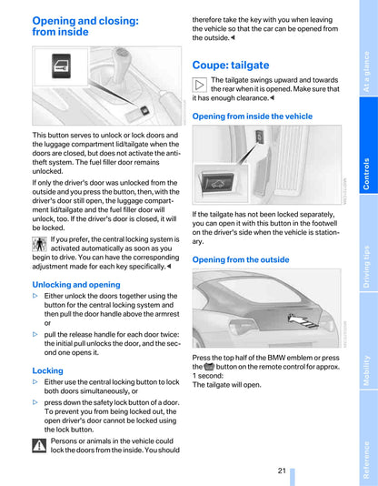 2008 BMW Z4 Owner's Manual | English