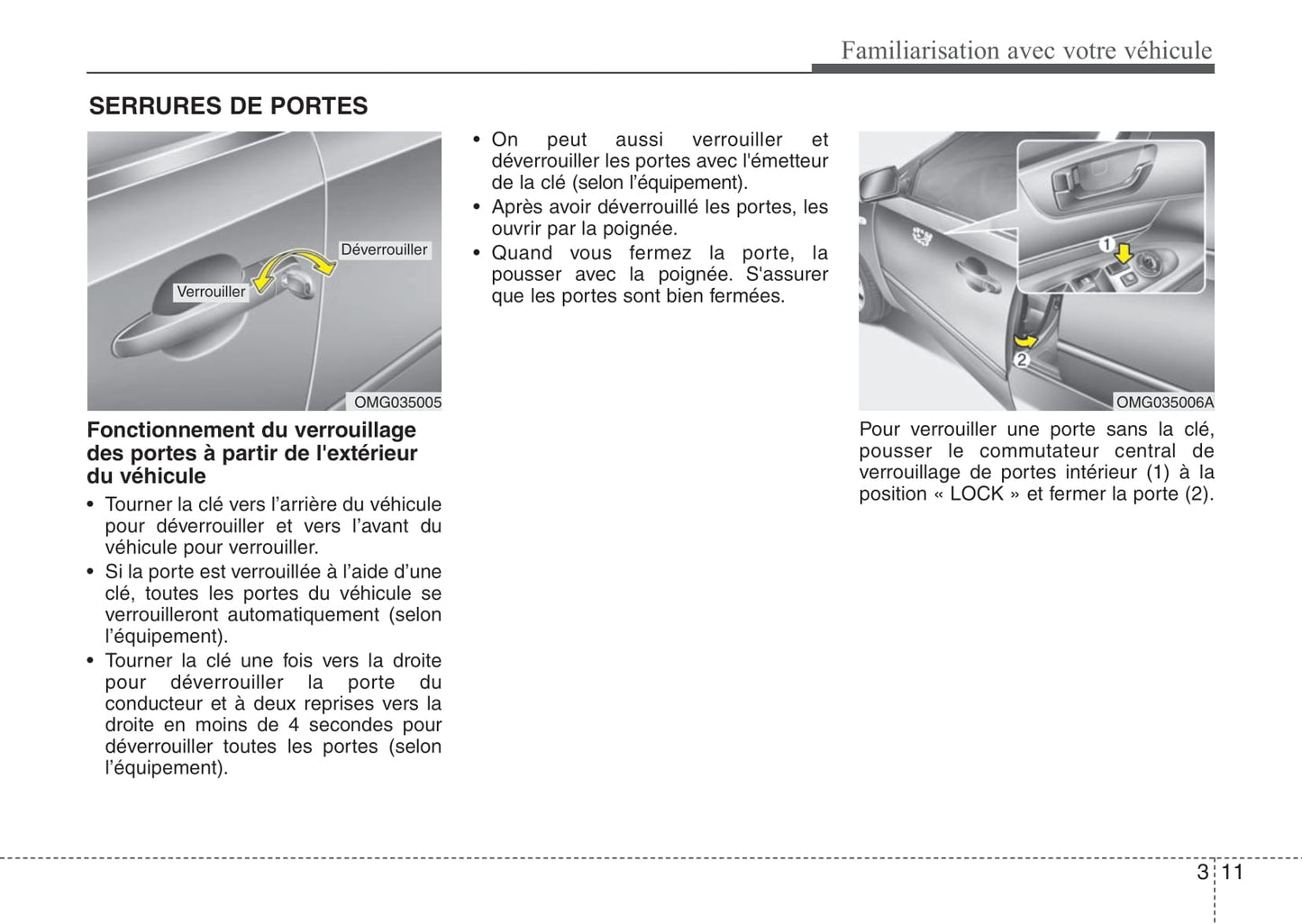 2007-2008 Kia Magentis Owner's Manual | French