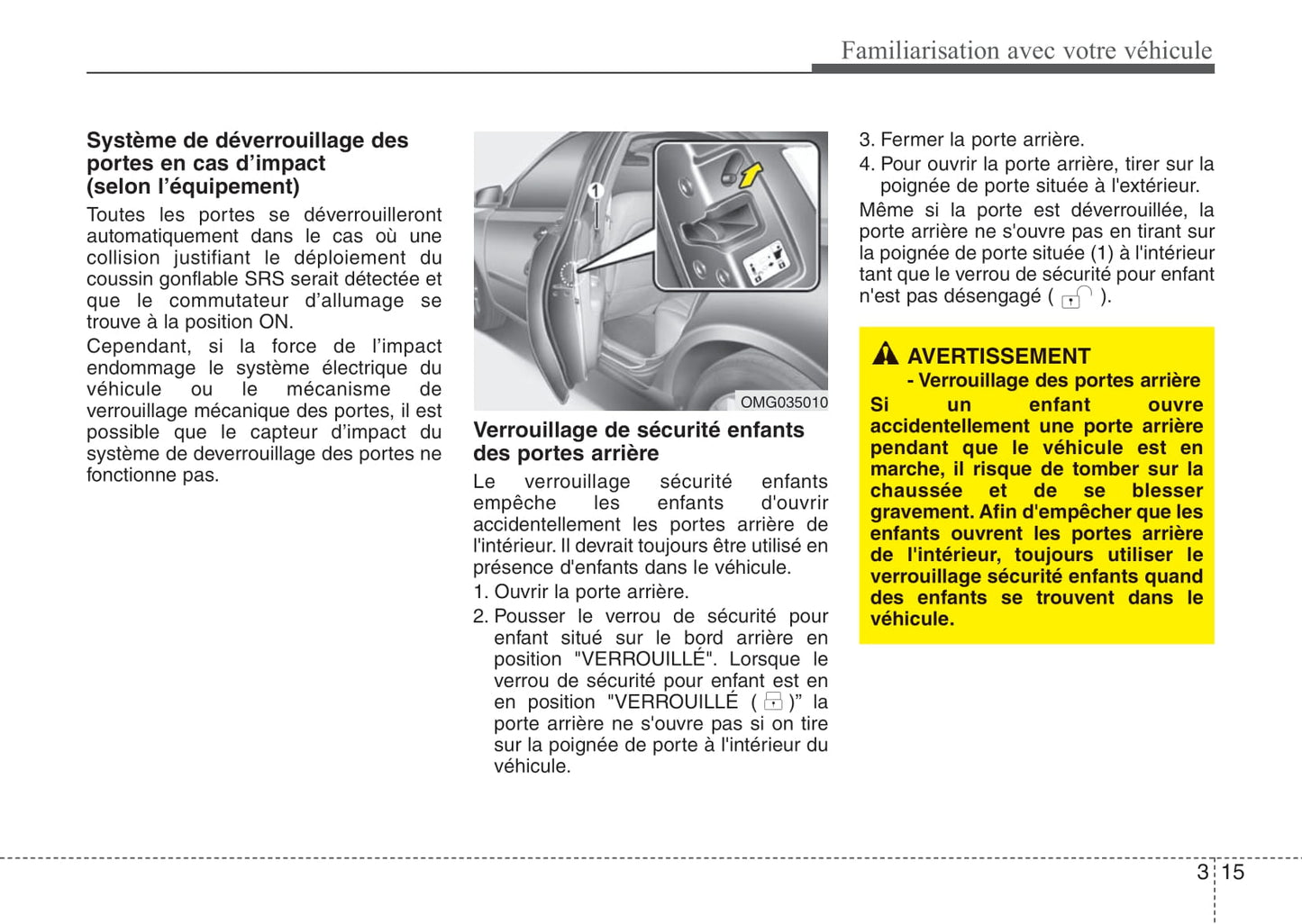 2007-2008 Kia Magentis Owner's Manual | French