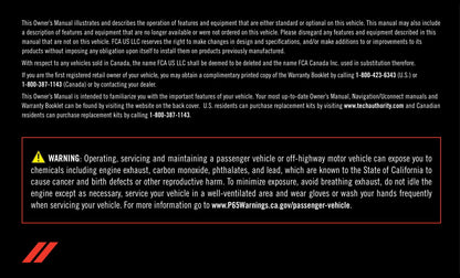 2021 Dodge Charger Gebruikershandleiding | Engels