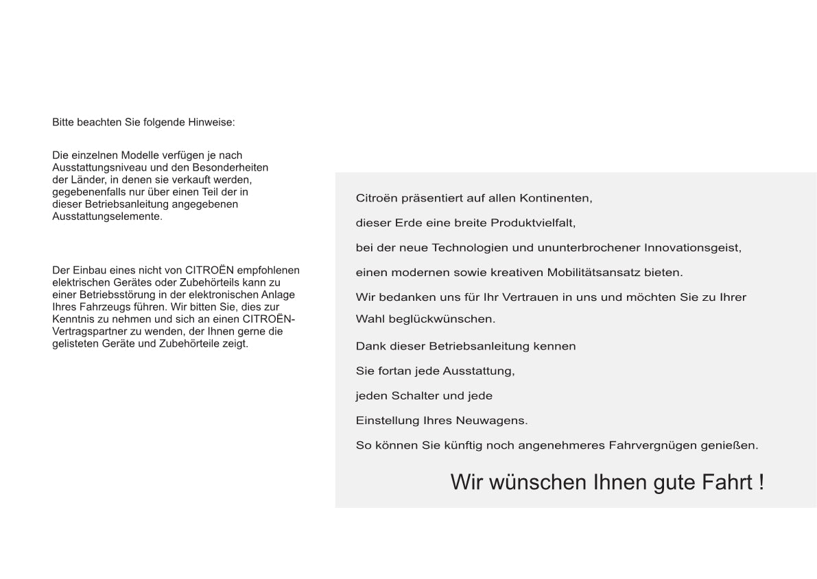 2013-2014 Citroën C8 Bedienungsanleitung | Deutsch