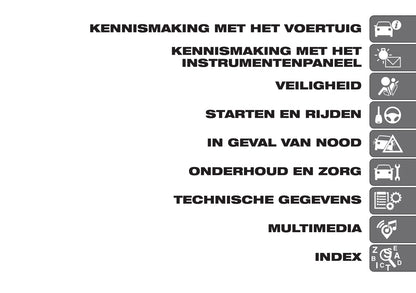 2017-2019 Fiat 124 Spider Manuel du propriétaire | Néerlandais