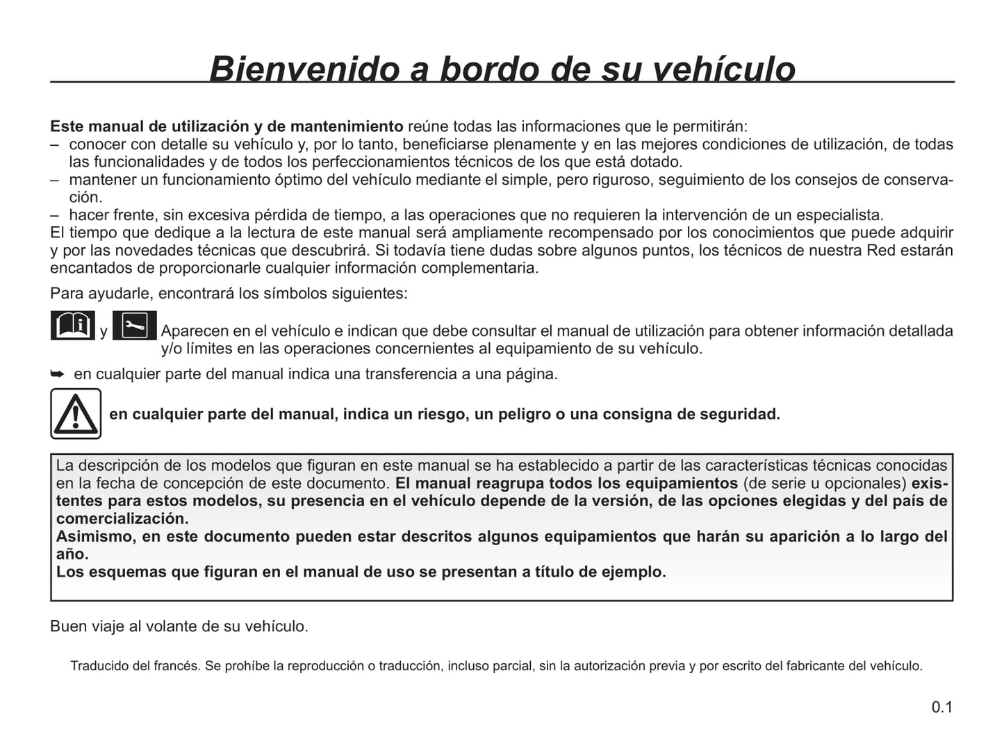 2019 Renault Clio Bedienungsanleitung | Spanisch