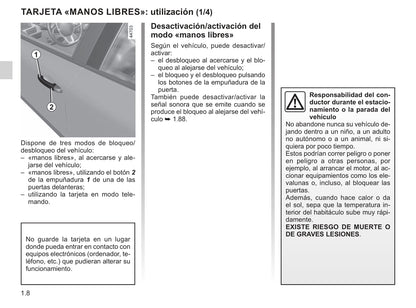 2019 Renault Clio Owner's Manual | Spanish
