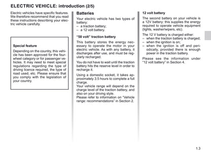 2012-2020 Renault Twizy Manuel du propriétaire | Anglais