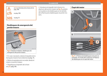 2012-2019 Seat Mii Owner's Manual | Spanish