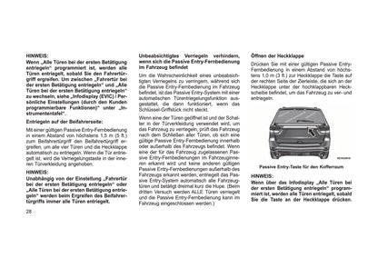 2008-2011 Jeep Grand Cherokee Bedienungsanleitung | Deutsch