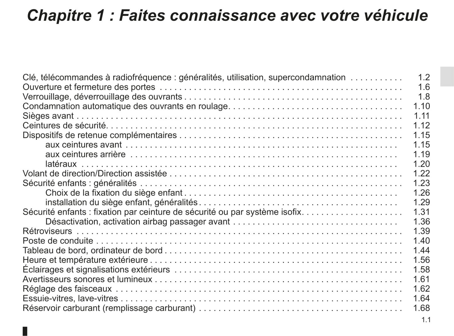 2018-2019 Renault Twingo Owner's Manual | French