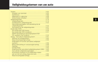 2017-2018 Kia Stonic Owner's Manual | Dutch