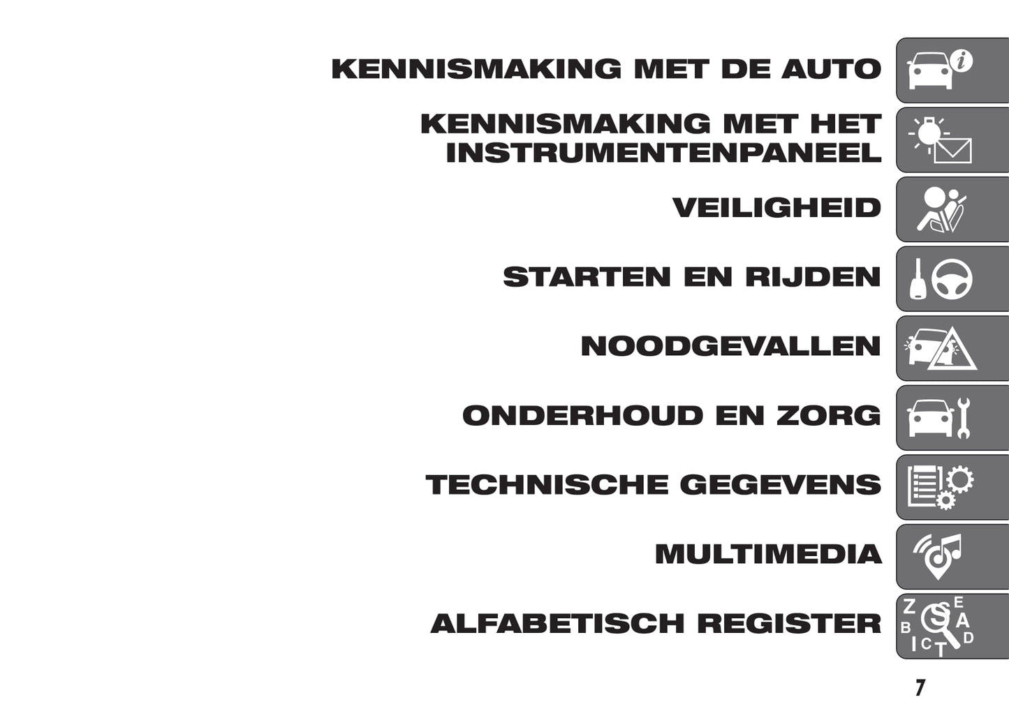 2017-2018 Fiat Doblò Gebruikershandleiding | Nederlands