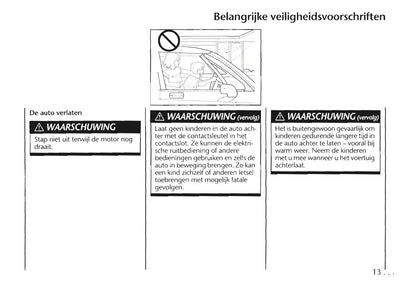 1999-2004 Chevrolet Alero Gebruikershandleiding | Nederlands