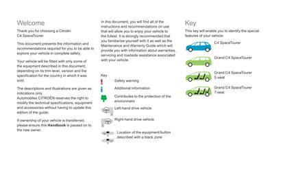 2018-2021 Citroën C4 SpaceTourer/Grand C4 SpaceTourer Owner's Manual | English