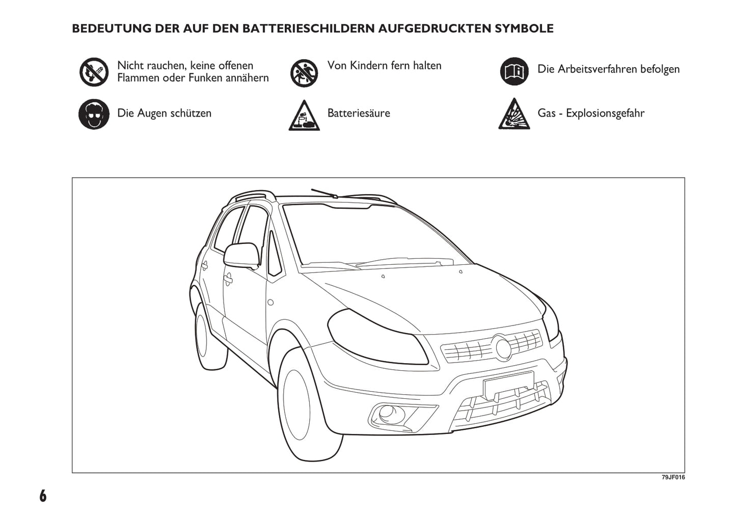 2013-2014 Fiat Sedici Bedienungsanleitung | Deutsch
