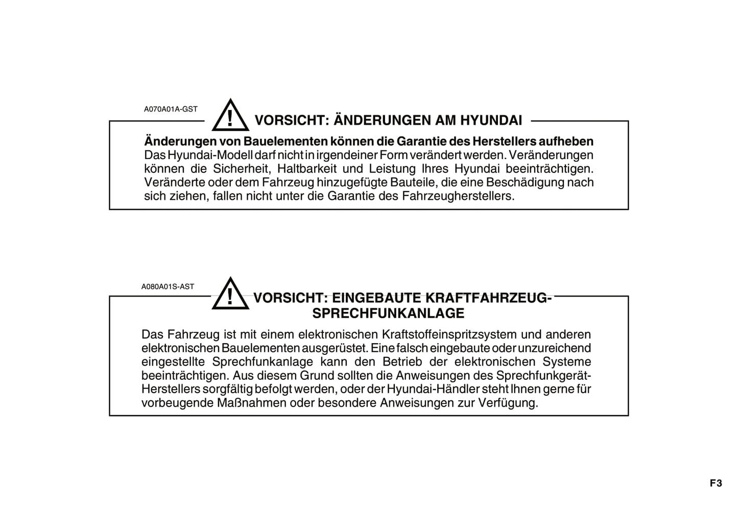 2008-2009 Hyundai Getz Gebruikershandleiding | Duits