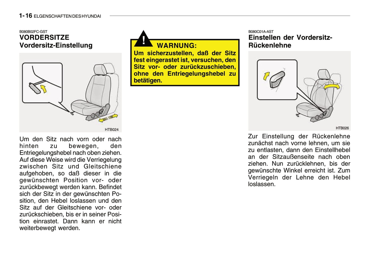 2008-2009 Hyundai Getz Gebruikershandleiding | Duits