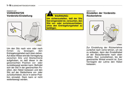 2005-2008 Hyundai Getz Manuel du propriétaire | Allemand