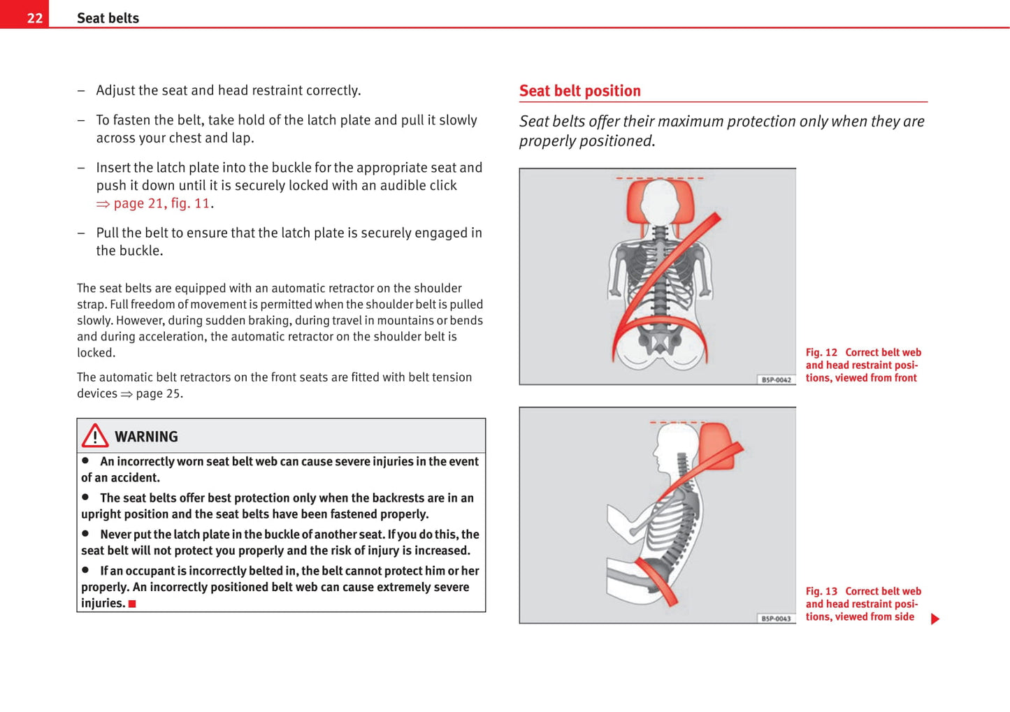 2006-2009 Seat Cordoba Owner's Manual | English