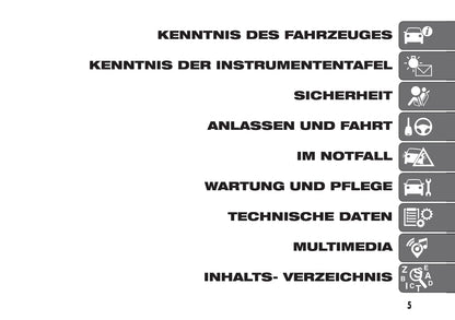 2018-2019 Fiat 500/500C Gebruikershandleiding | Duits