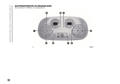 2018-2019 Fiat 500/500C Owner's Manual | German