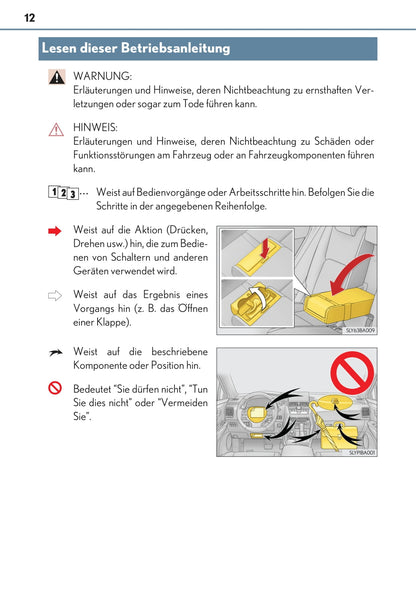 2016-2017 Lexus NX 300h Owner's Manual | German