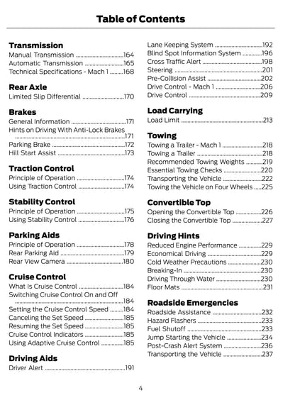 2021 Ford Mustang Gebruikershandleiding | Engels