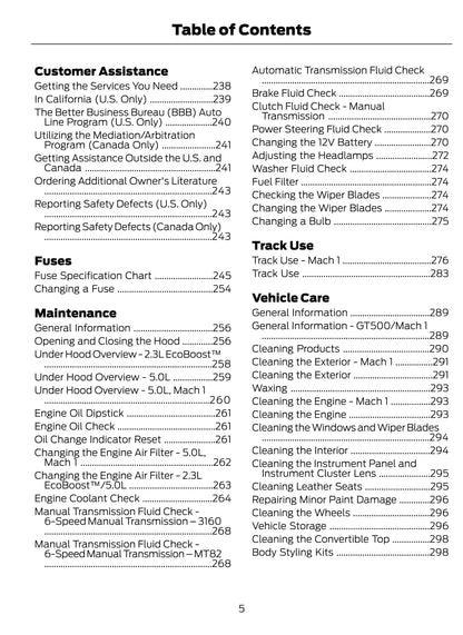 2021 Ford Mustang Bedienungsanleitung | Englisch