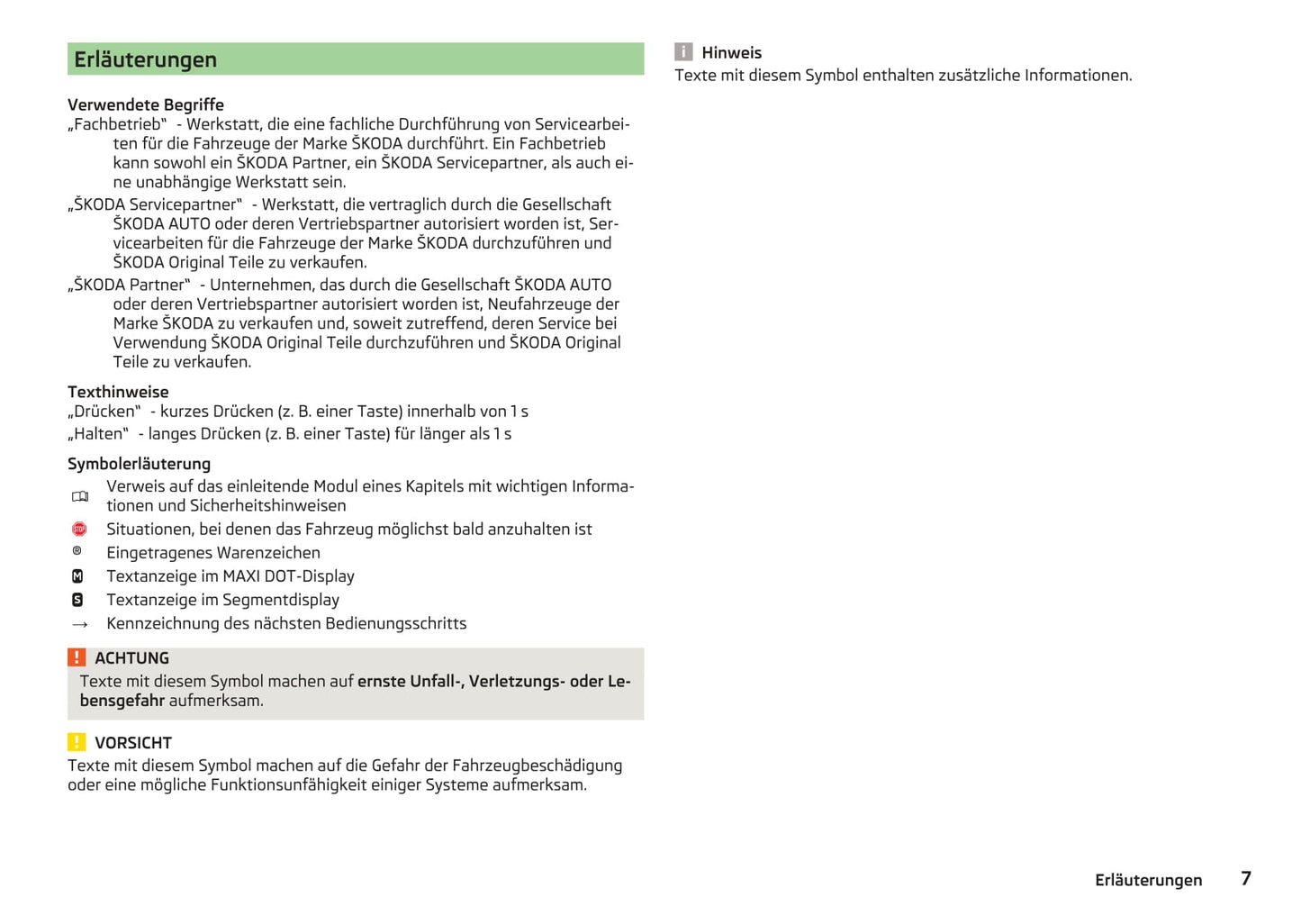 2013-2018 Skoda Yeti Gebruikershandleiding | Duits