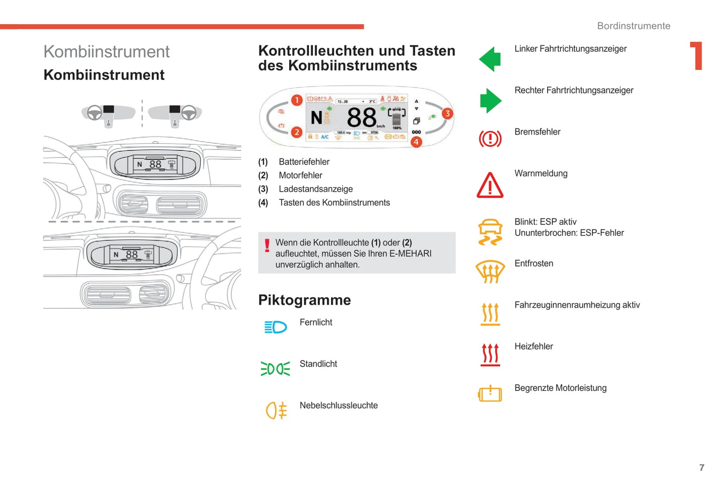 2017-2019 Citroën e-Mehari Gebruikershandleiding | Duits