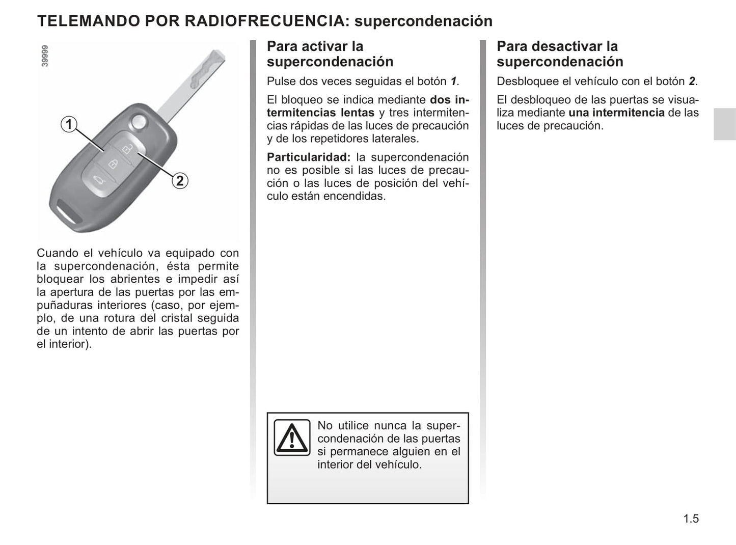 2019-2020 Renault Kadjar Owner's Manual | Spanish