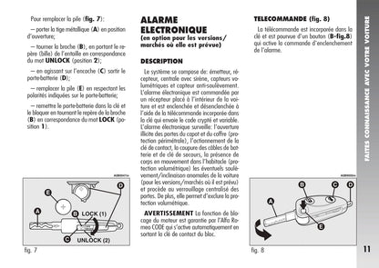 2003-2007 Alfa Romeo 156 Crosswagon Gebruikershandleiding | Frans