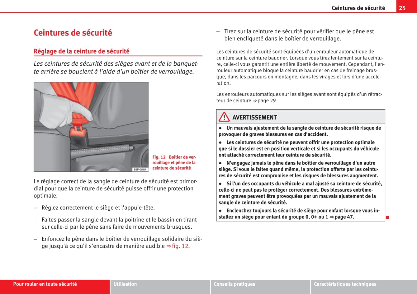 2009-2013 Seat Altea Freetrack Bedienungsanleitung | Französisch