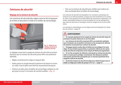 2009-2013 Seat Altea Freetrack Bedienungsanleitung | Französisch