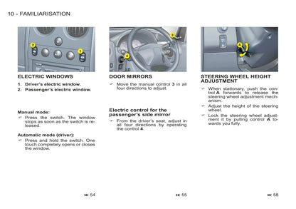 2011-2012 Peugeot Partner/Partner Origin Gebruikershandleiding | Engels
