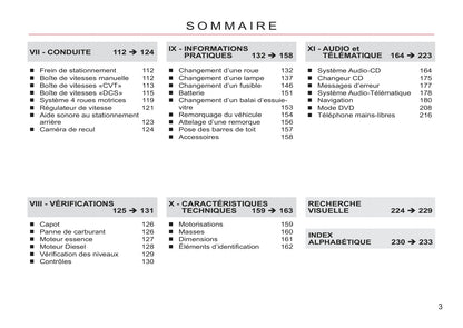 2007-2012 Citroën C-Crosser Manuel du propriétaire | Français