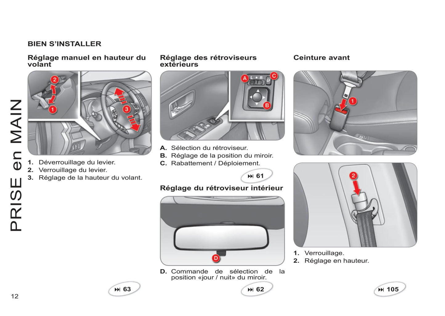 2011-2012 Citroën C-Crosser Owner's Manual | French