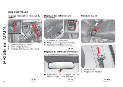 2007-2012 Citroën C-Crosser Manuel du propriétaire | Français