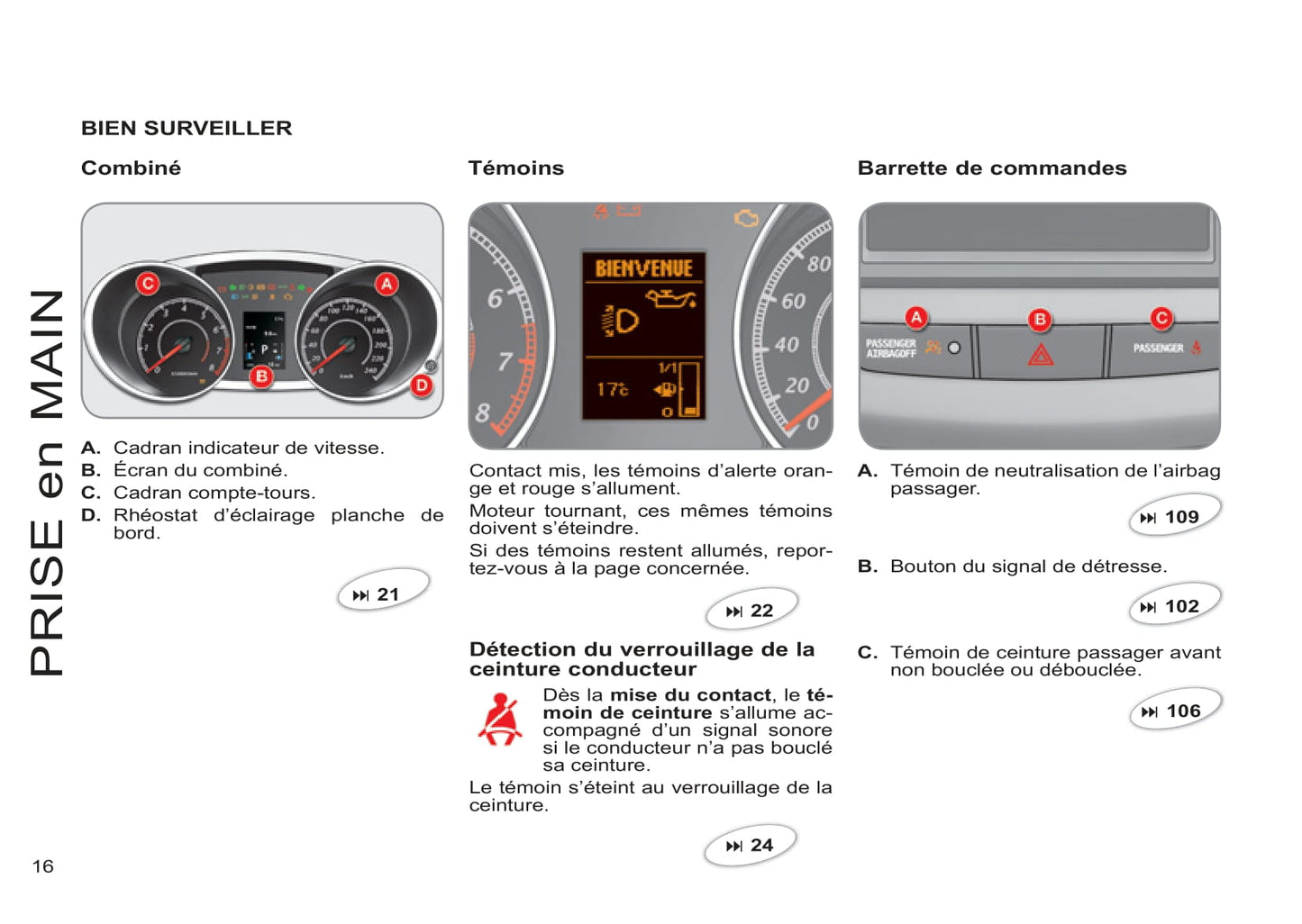 2011-2012 Citroën C-Crosser Owner's Manual | French