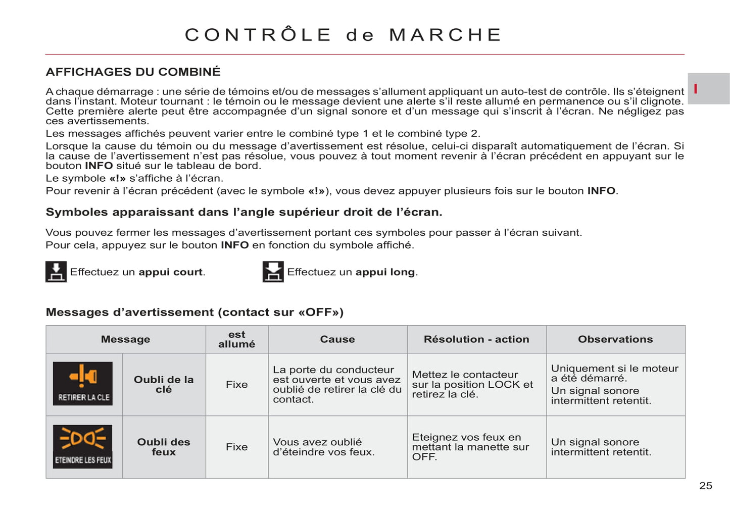 2007-2012 Citroën C-Crosser Manuel du propriétaire | Français