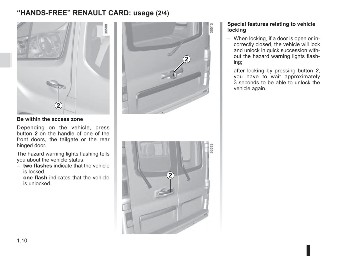 2015-2016 Renault Trafic Bedienungsanleitung | Englisch