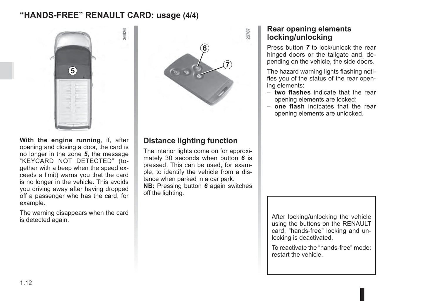 2015-2016 Renault Trafic Owner's Manual | English