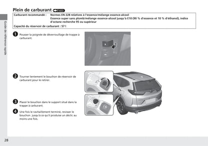 2018-2019 Honda CR-V Hybrid Gebruikershandleiding | Frans