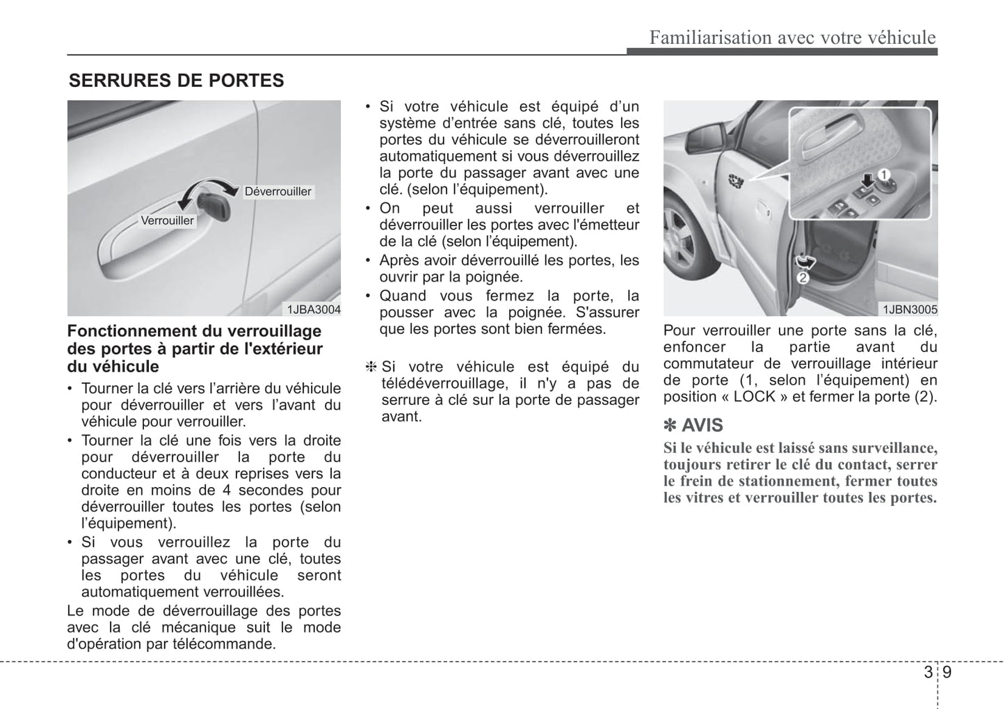 2005-2011 Kia Rio Manuel du propriétaire | Français