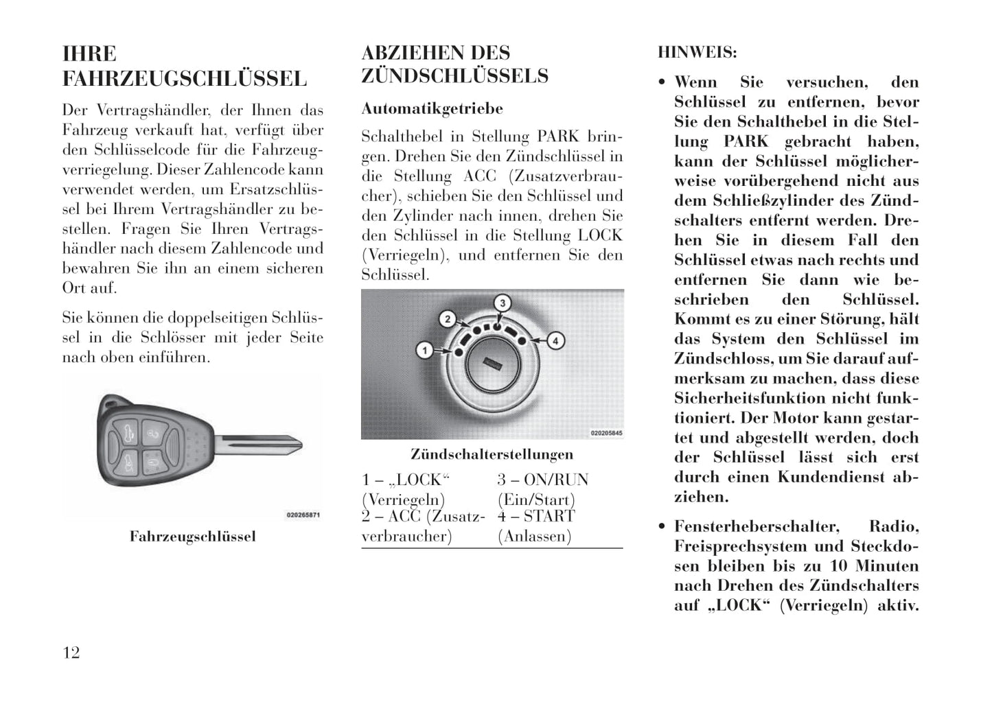2012-2015 Lancia Flavia Bedienungsanleitung | Deutsch